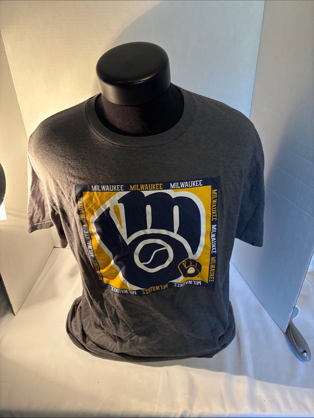 Source Unknown Dark Gray Milwaukee Graphic Short Sleeve Tee
